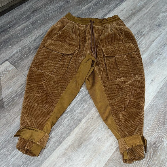 Dolce & Gabbana Corduroy Drop- Crotch Trousers Size XS - Picture 6 of 16